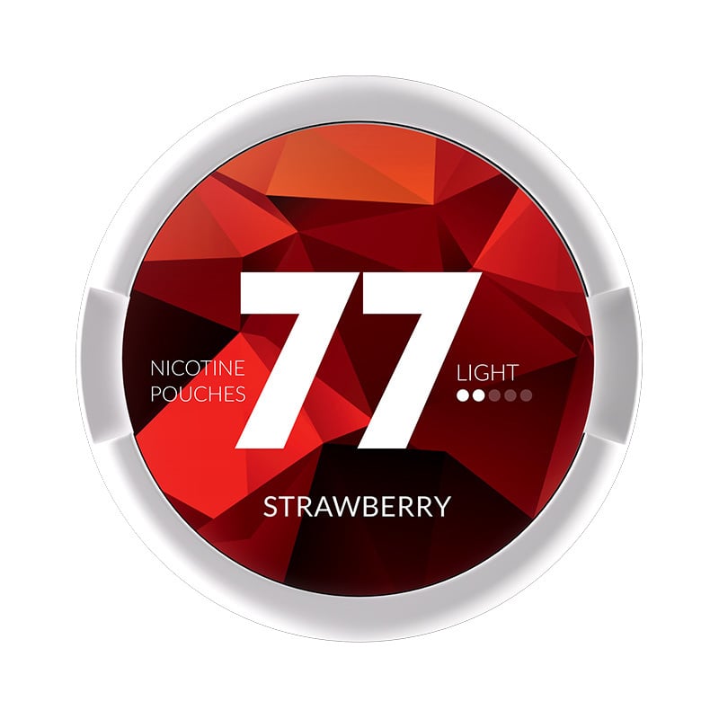 77 Strawberry Light 8mg/g snus