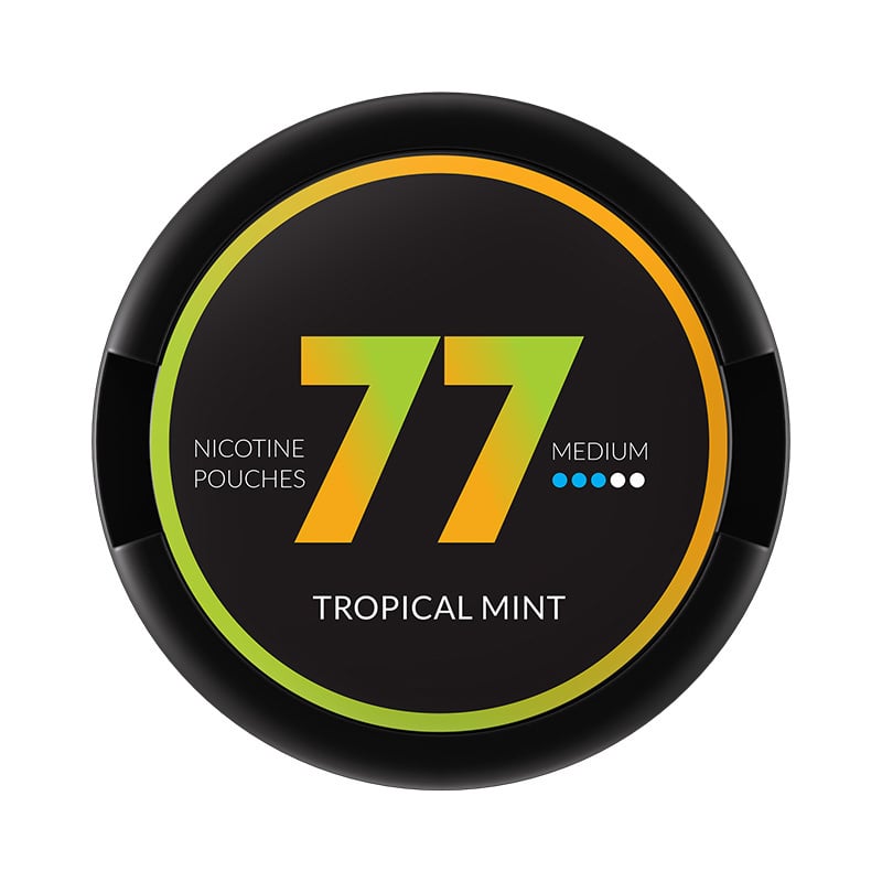 77 Tropical Mint 16mg/g snus