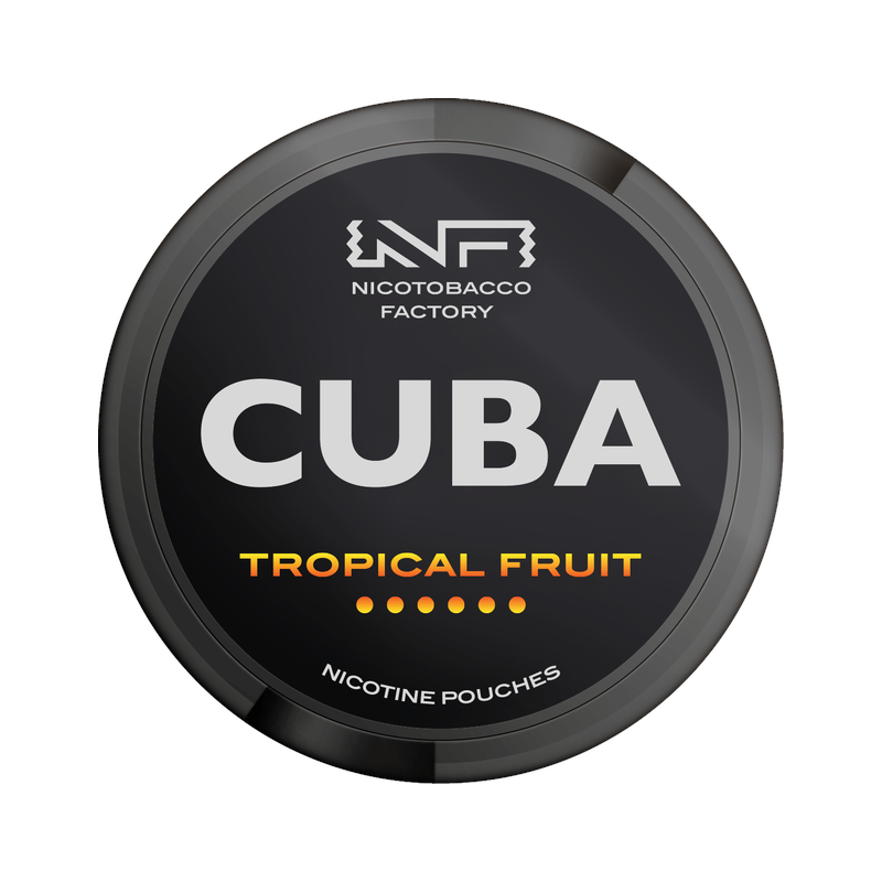 CUBA Black Tropical Fruit 66 mg/g snus