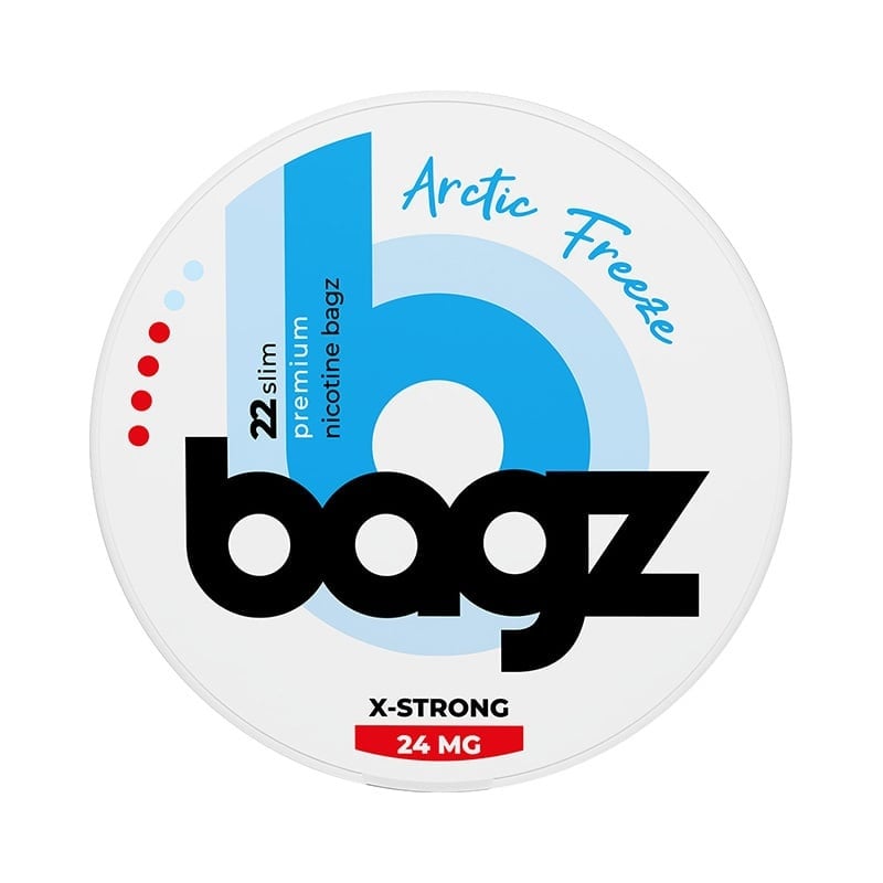 BAGZ Arctic Freeze X-Strong 24mg/g snus