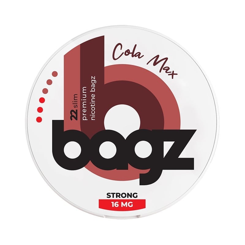 BAGZ Cola Max Normal 16mg/g snus