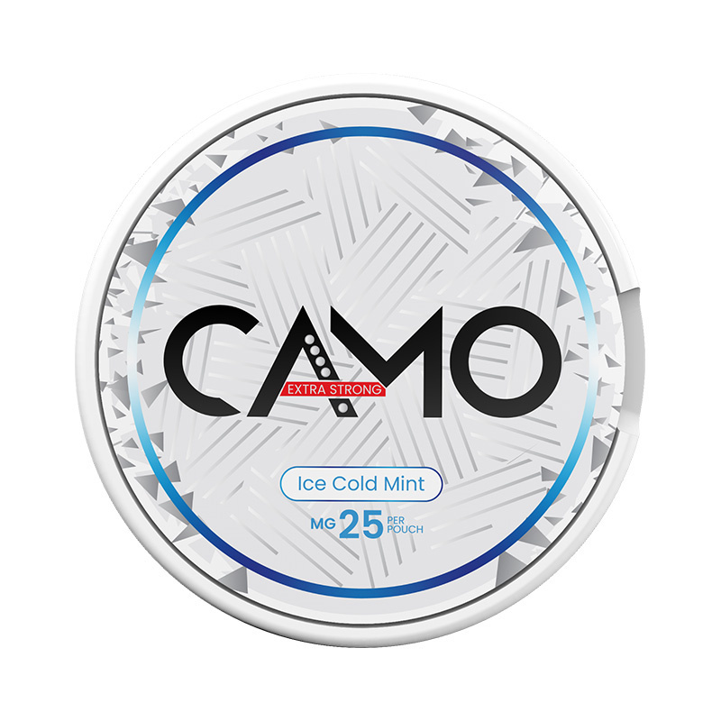 CAMO Ice Cold Mint Extra Strong 18.75mg/g snus