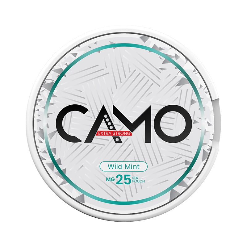 CAMO Wild Mint Extra Strong 18.75mg/g snus