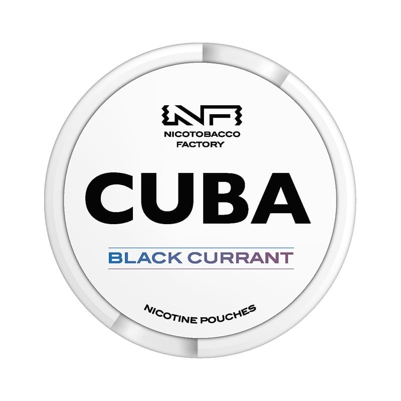 CUBA Black Currant 16mg/g snus
