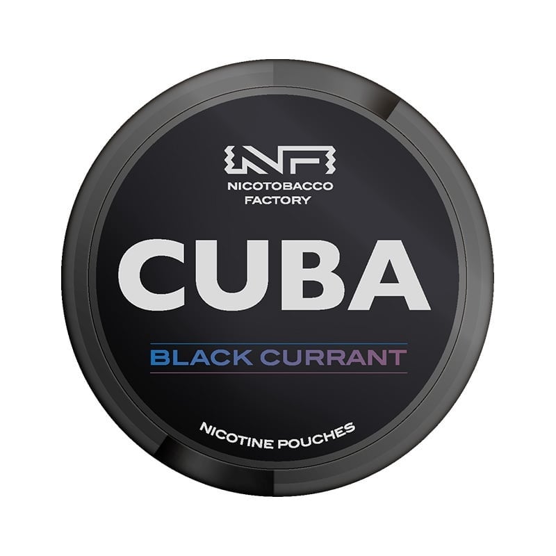 CUBA Black Black Currant 66 mg/g snus