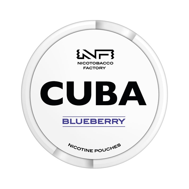 CUBA Blueberry 16mg/g snus