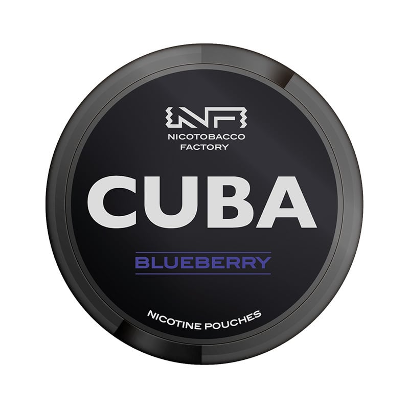 CUBA Black Blueberry 66mg/g snus