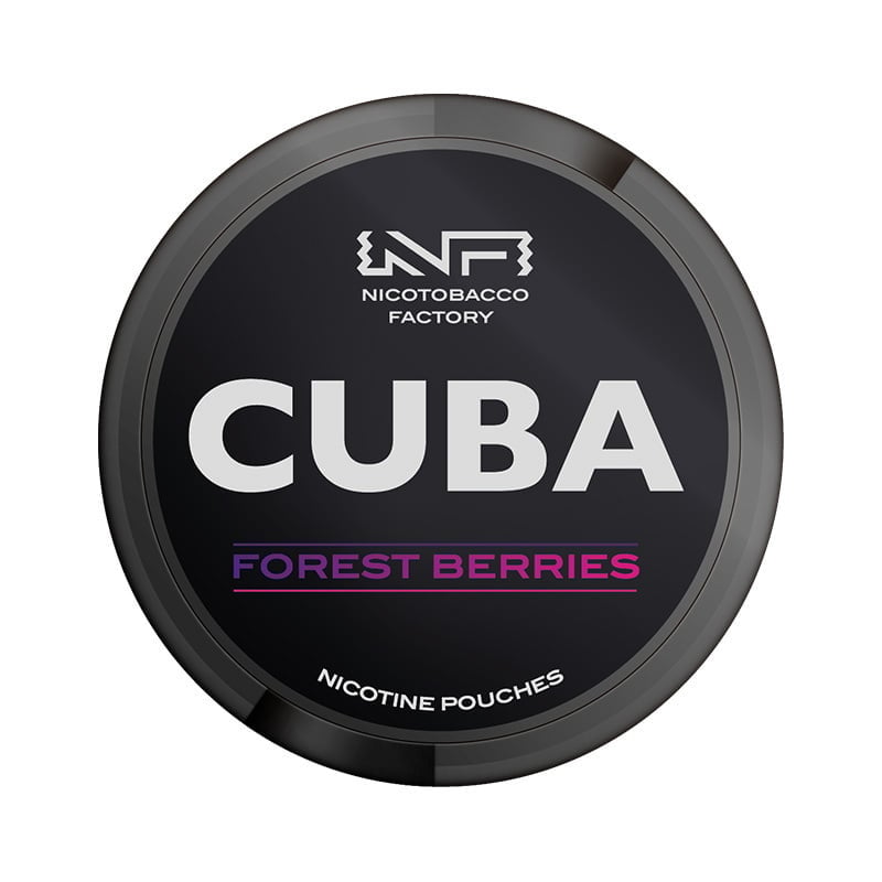CUBA Black Forest Berries 66 mg/g snus