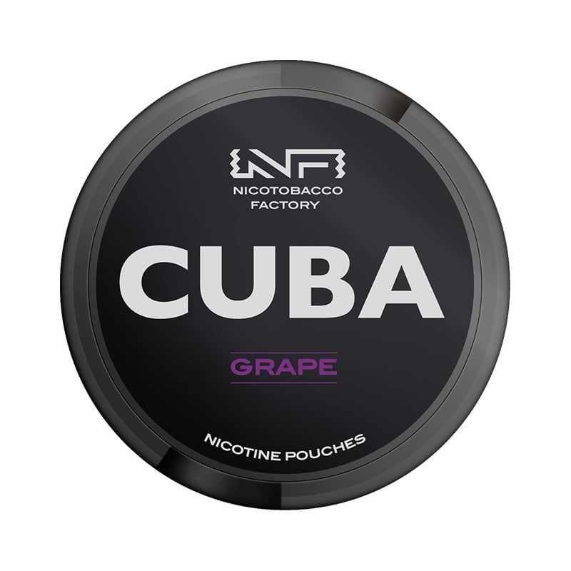 CUBA Black Grape 66 mg/g snus