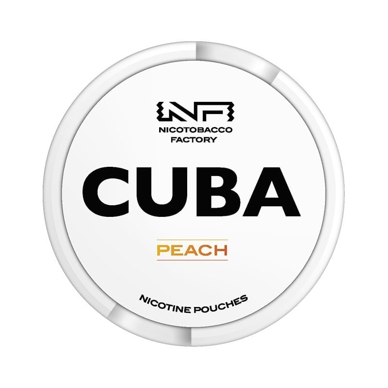 CUBA Peach 16mg/g snus