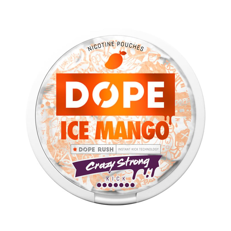 DOPE Ice Mango Crazy Strong 28.5mg/g snus