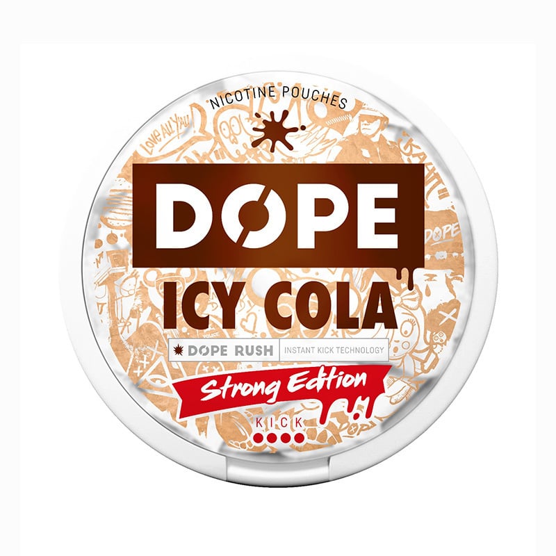 DOPE Icy Cola Strong 16mg/g snus