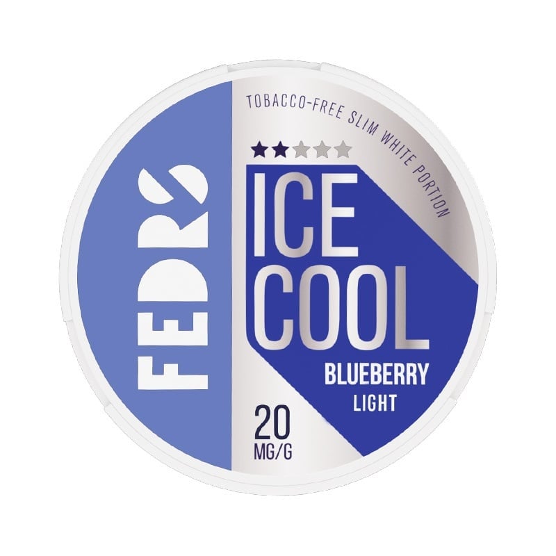 FEDRS Blueberry Light 20mg/g snus