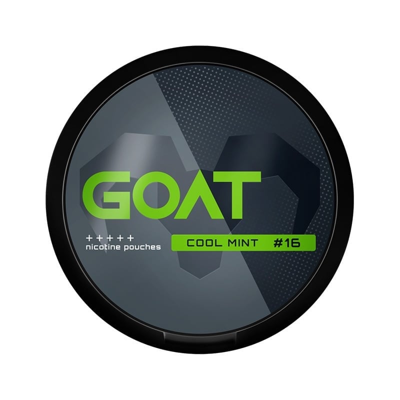 GOAT Cool Mint Strong 16mg/g snus