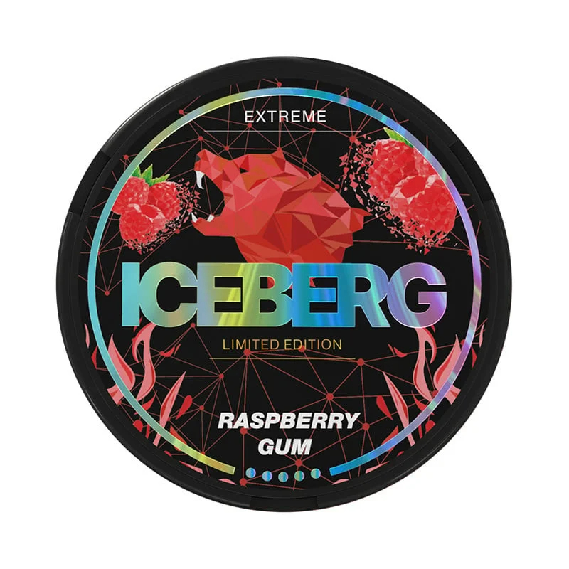 Iceberg Raspberry Gum 50mg/g snus