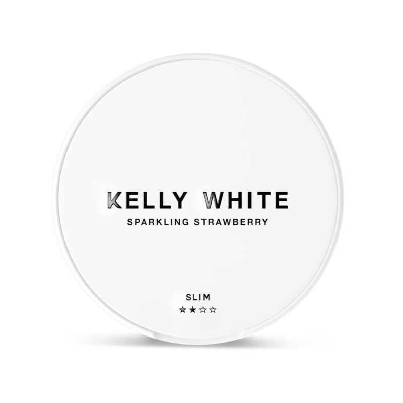 Kelly White Sparkling Strawberry 8mg/g snus