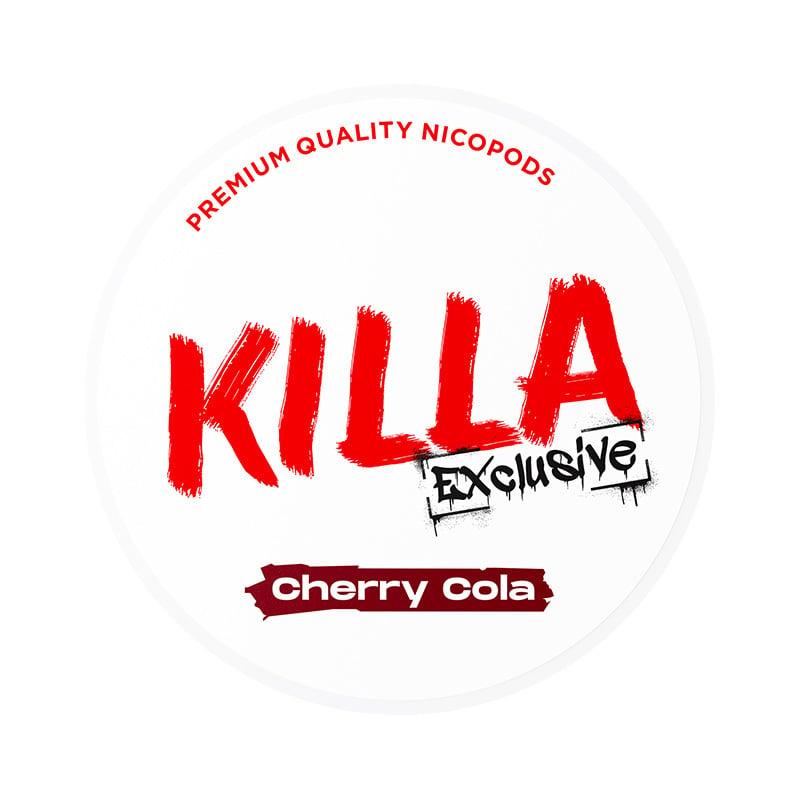 KILLA Exclusive Cherry Cola 16.5mg/g snus