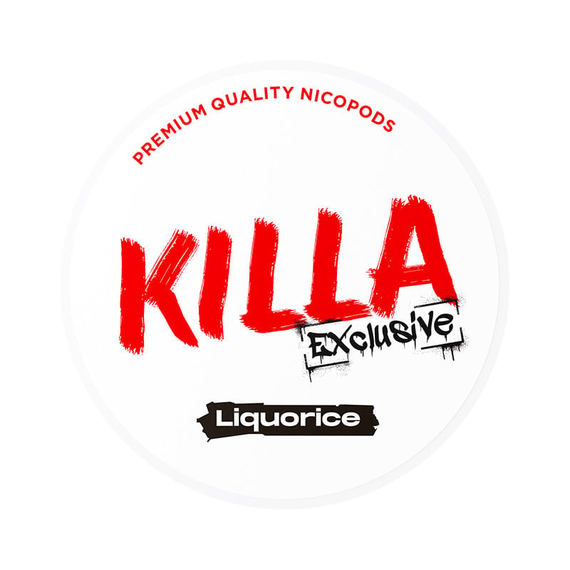 KILLA Exclusive Liquorice 16.5mg/g snus