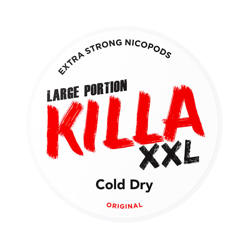 KILLA XXL Cold Dry 16.5mg/g snus