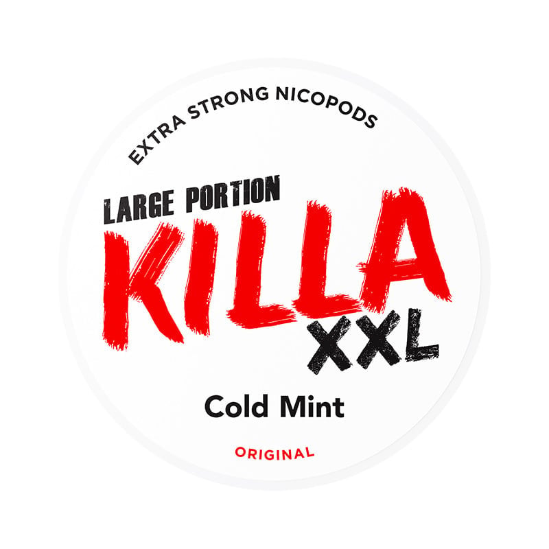 KILLA XXL Cold Mint 16.5mg/g snus