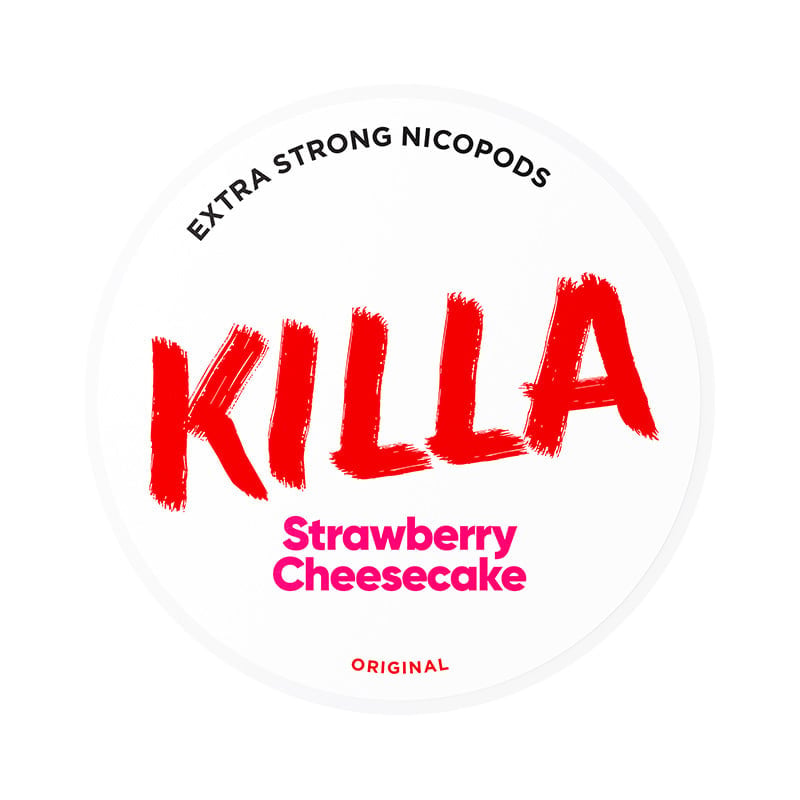 KILLA Strawberry Cheesecake 16mg/g snus