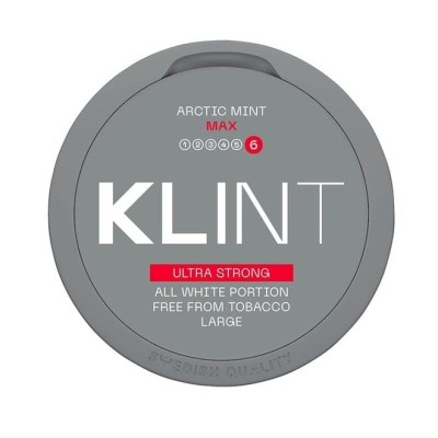 KLINT Arctic Mint Max Ultra Strong 16.4mg/g snus-1