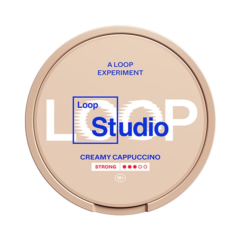 LOOP Creamy Cappuccino Strong 15mg/g snus