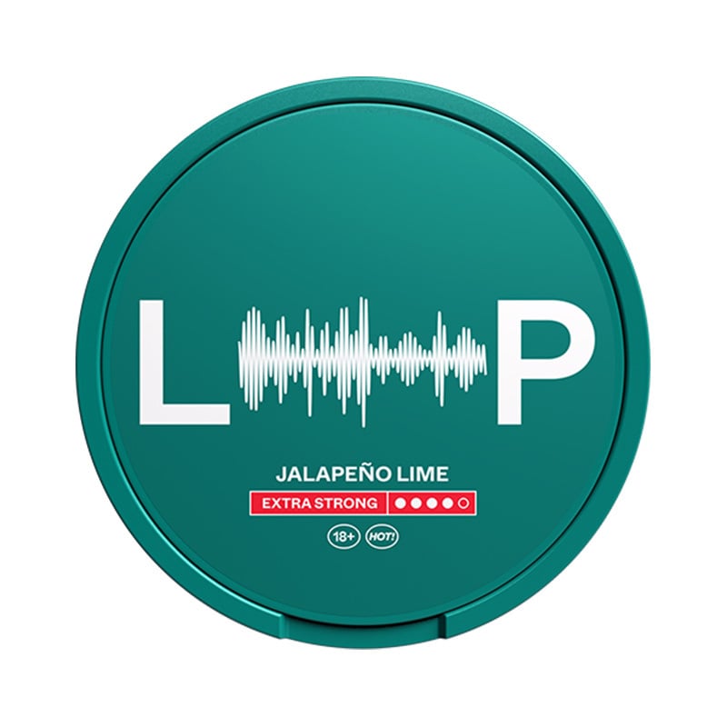 LOOP Jalapeño Lime Extra Strong 20mg/g snus