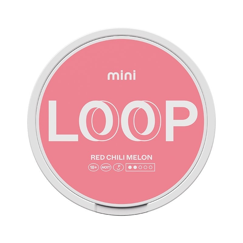 LOOP Red Chilli Melon Mini 15mg/g snus