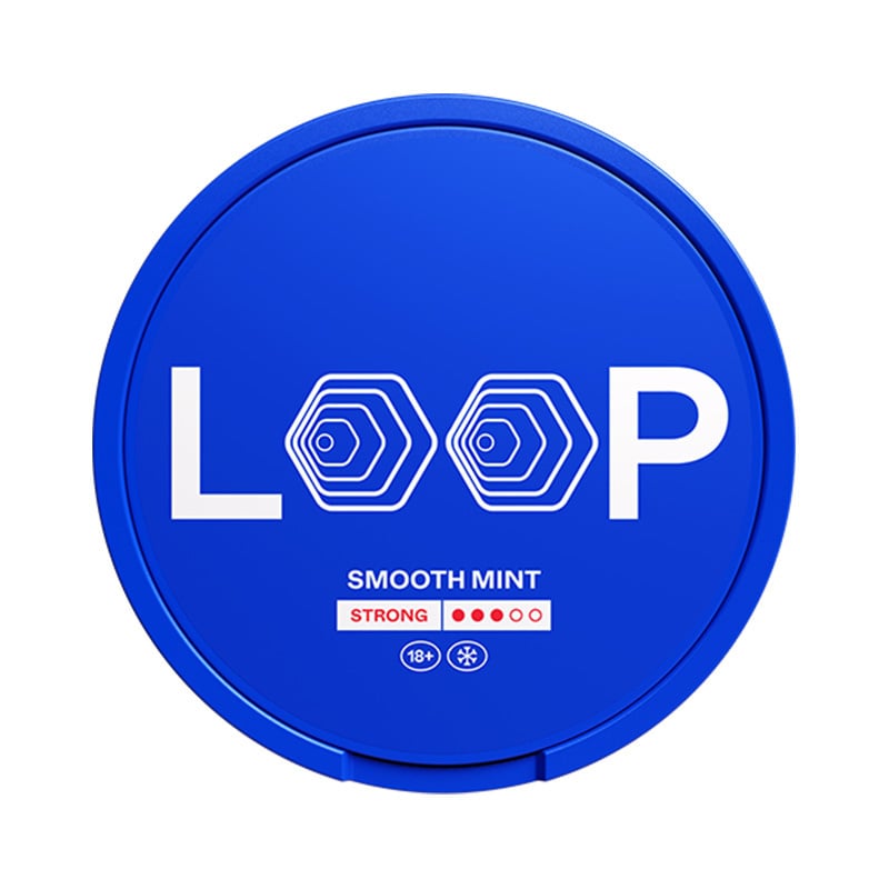 LOOP Smooth Mint Strong 15mg/g snus
