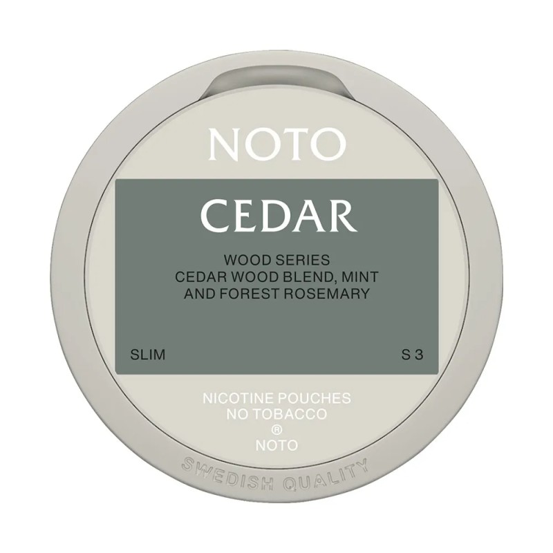 NOTO Cedar 14mg/g snus