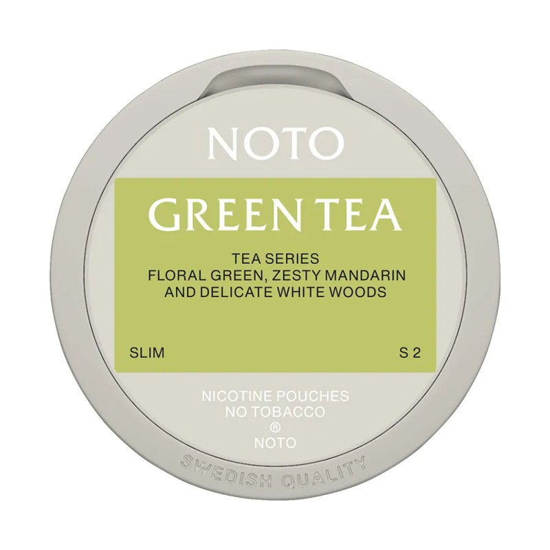 NOTO Green Tea 12mg/g snus