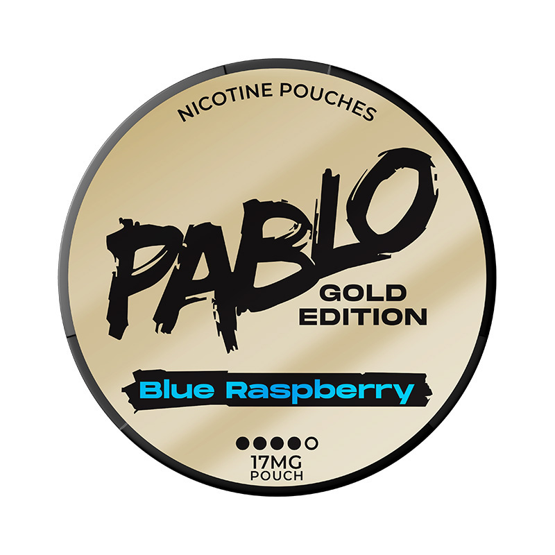 PABLO GOLD Blue Raspberry 24mg/g snus