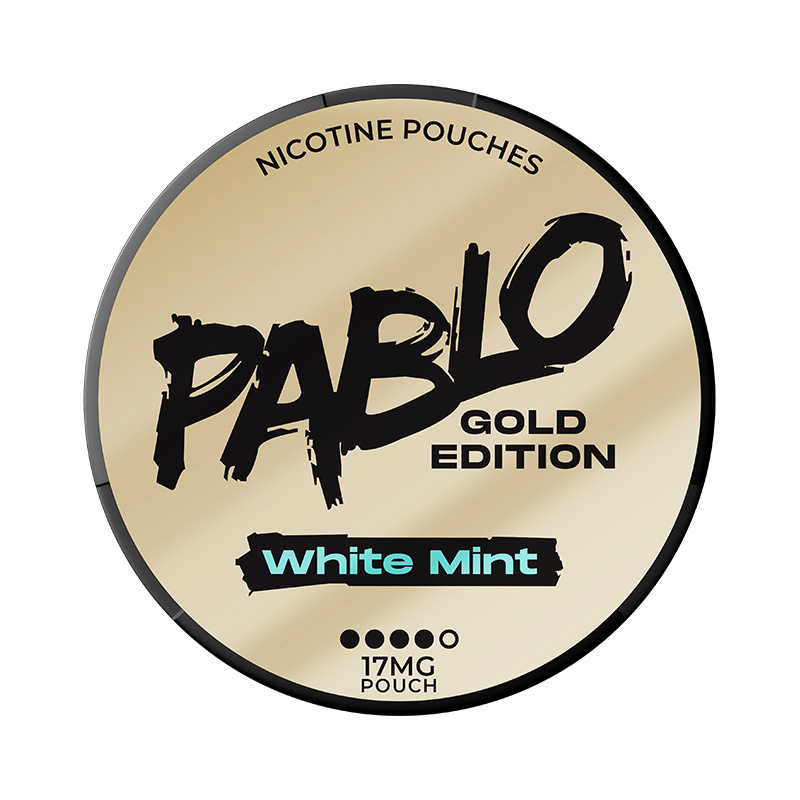 PABLO GOLD White Mint 24mg/g snus