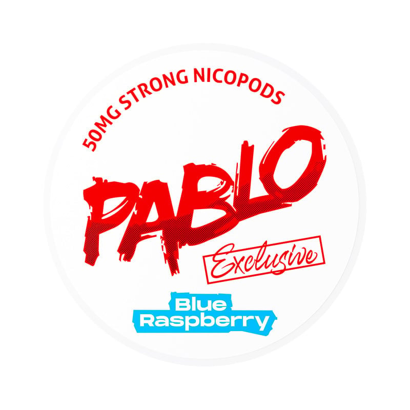 PABLO Exclusive Blue Raspberry 50mg/g snus