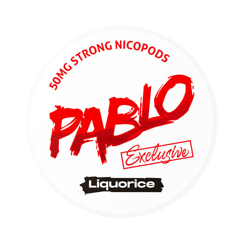 PABLO Exclusive Liquorice 50mg/g snus