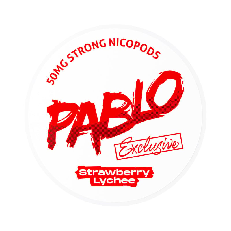 PABLO Exclusive Strawberry Lychee 50mg/g snus