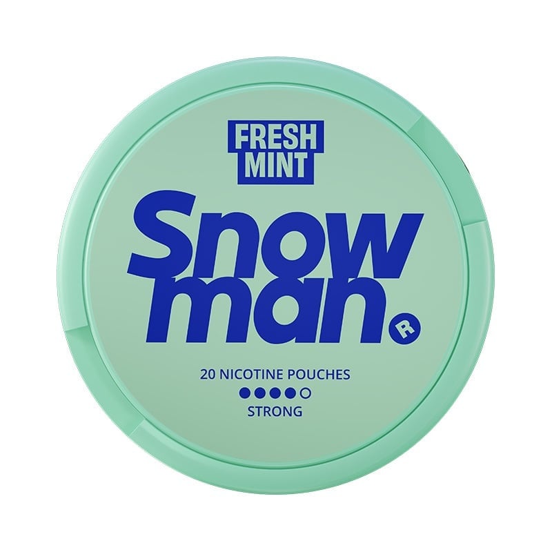 Snowman Fresh Mint Strong 20mg/g snus
