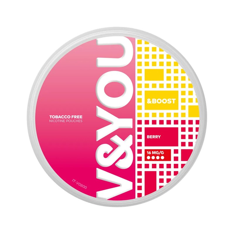 V&YOU Boost Berry 16mg/g snus
