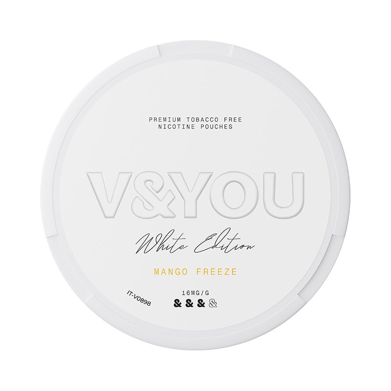 V&YOU Mango Freeze White Edition 16mg/g snus