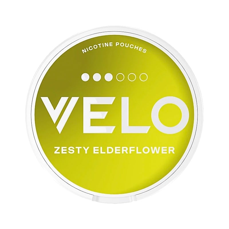 VELO Zesty Elderflower 14.3mg/g snus