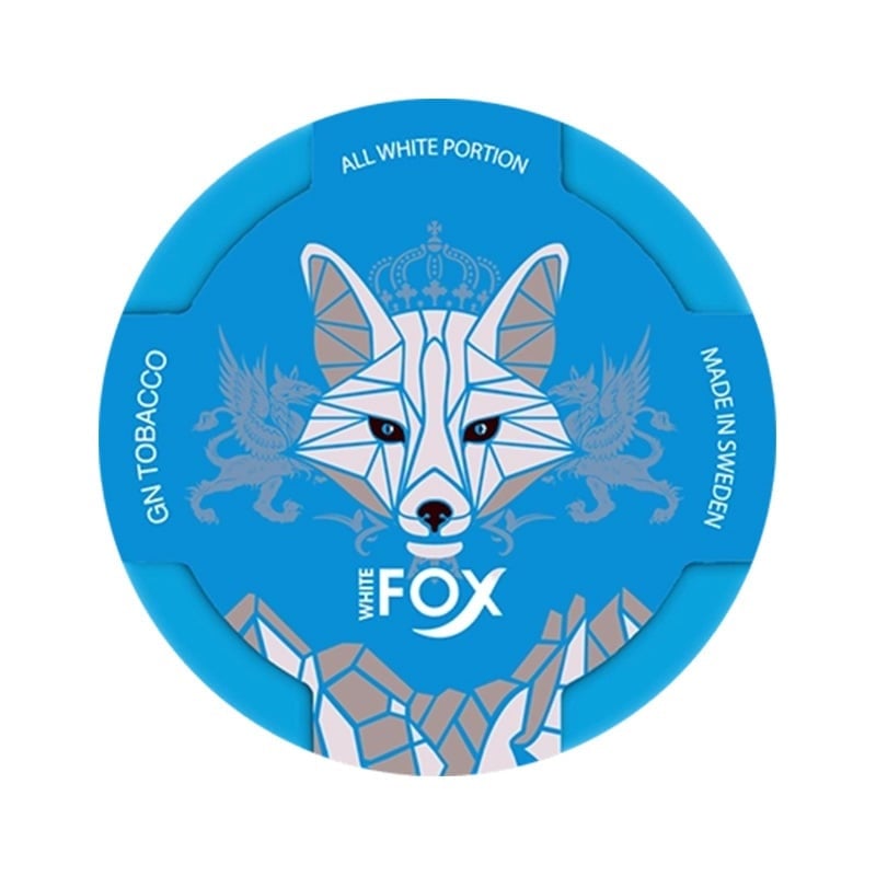 White Fox Mint Slim 16mg/g snus