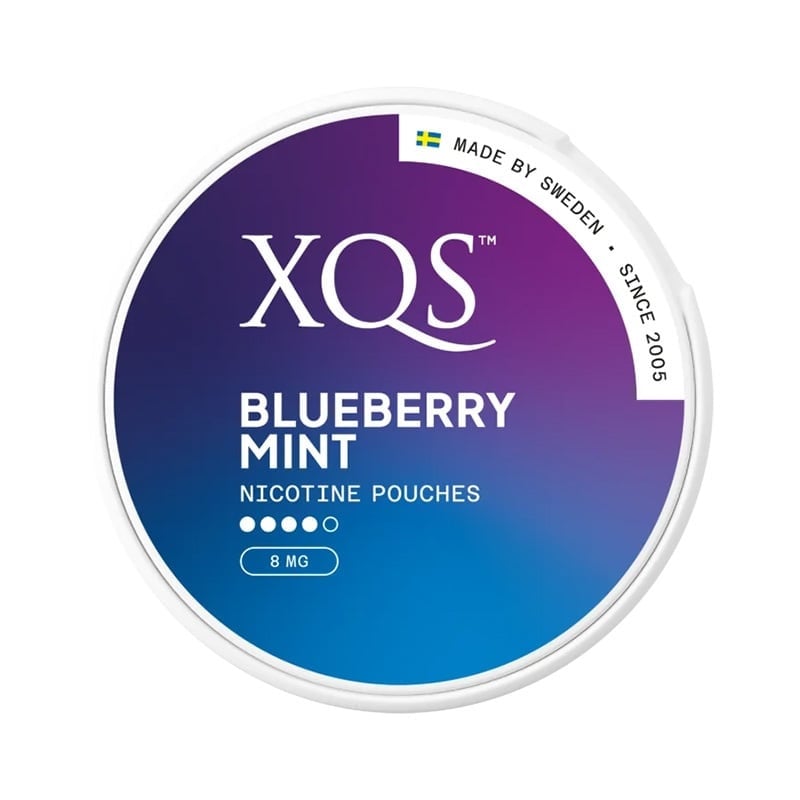 XQS Blueberry Mint 16mg/g snus