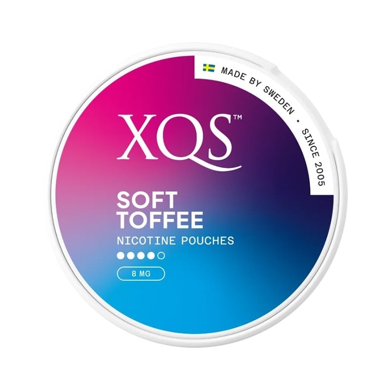XQS Soft Toffee 16mg/g snus
