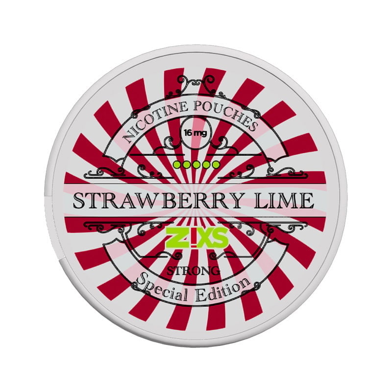 ZIXS Strawberry Lime Strong 16mg/g snus