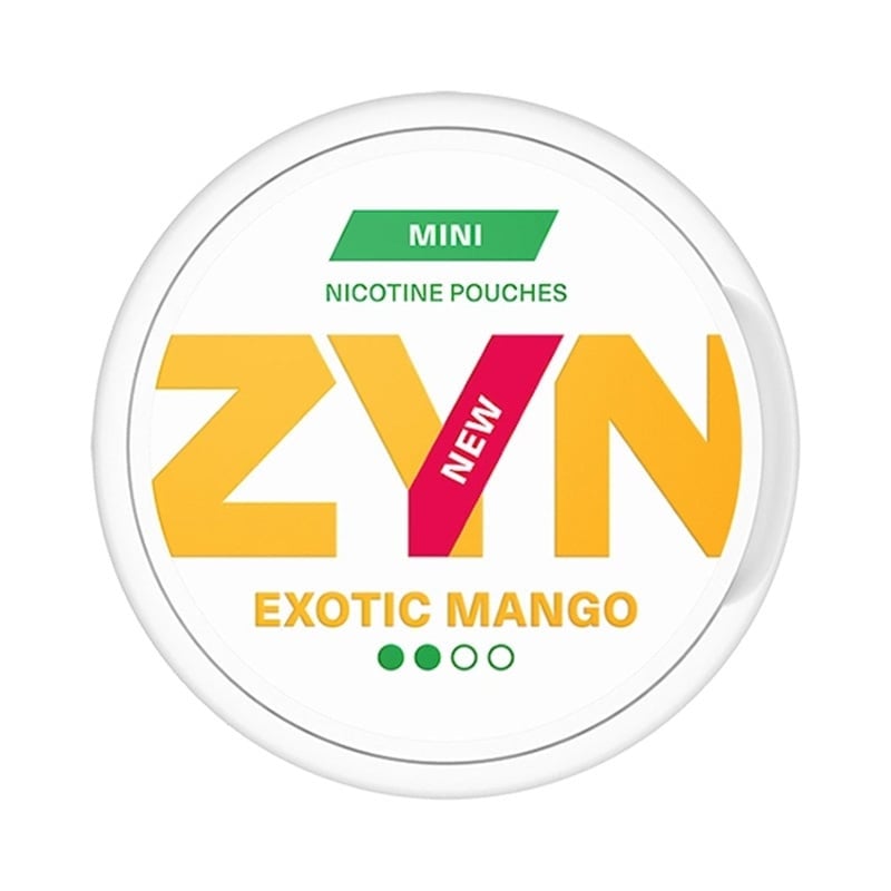 ZYN Exotic Mango Mini Normal 7.5mg/g snus