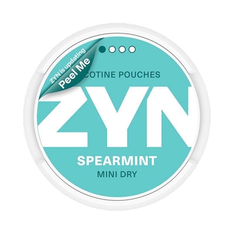 ZYN Spearmint Mini Dry Low 4mg/g snus